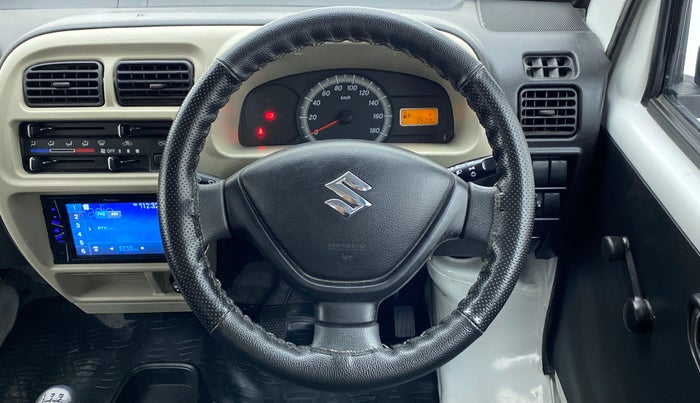 2021 Maruti Eeco 5 STR WITH AC PLUSHTR, Petrol, Manual, 3,889 km, Steering Wheel Close Up