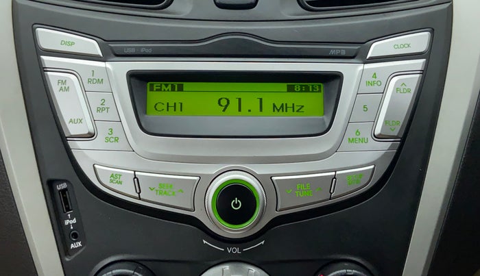 2017 Hyundai Eon MAGNA PLUS, Petrol, Manual, 1,140 km, Infotainment System