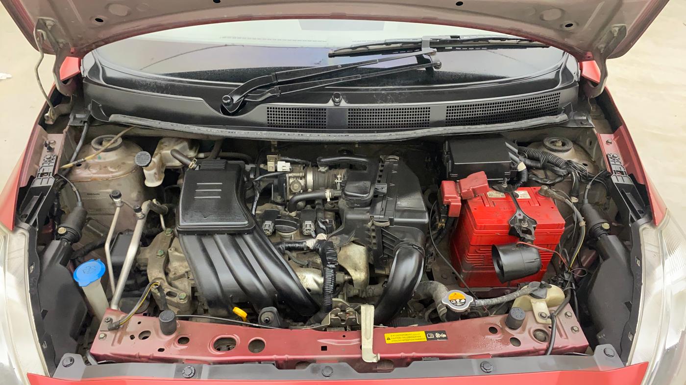2014 Datsun Go T, Petrol, Manual, 25,363 km, Engine View