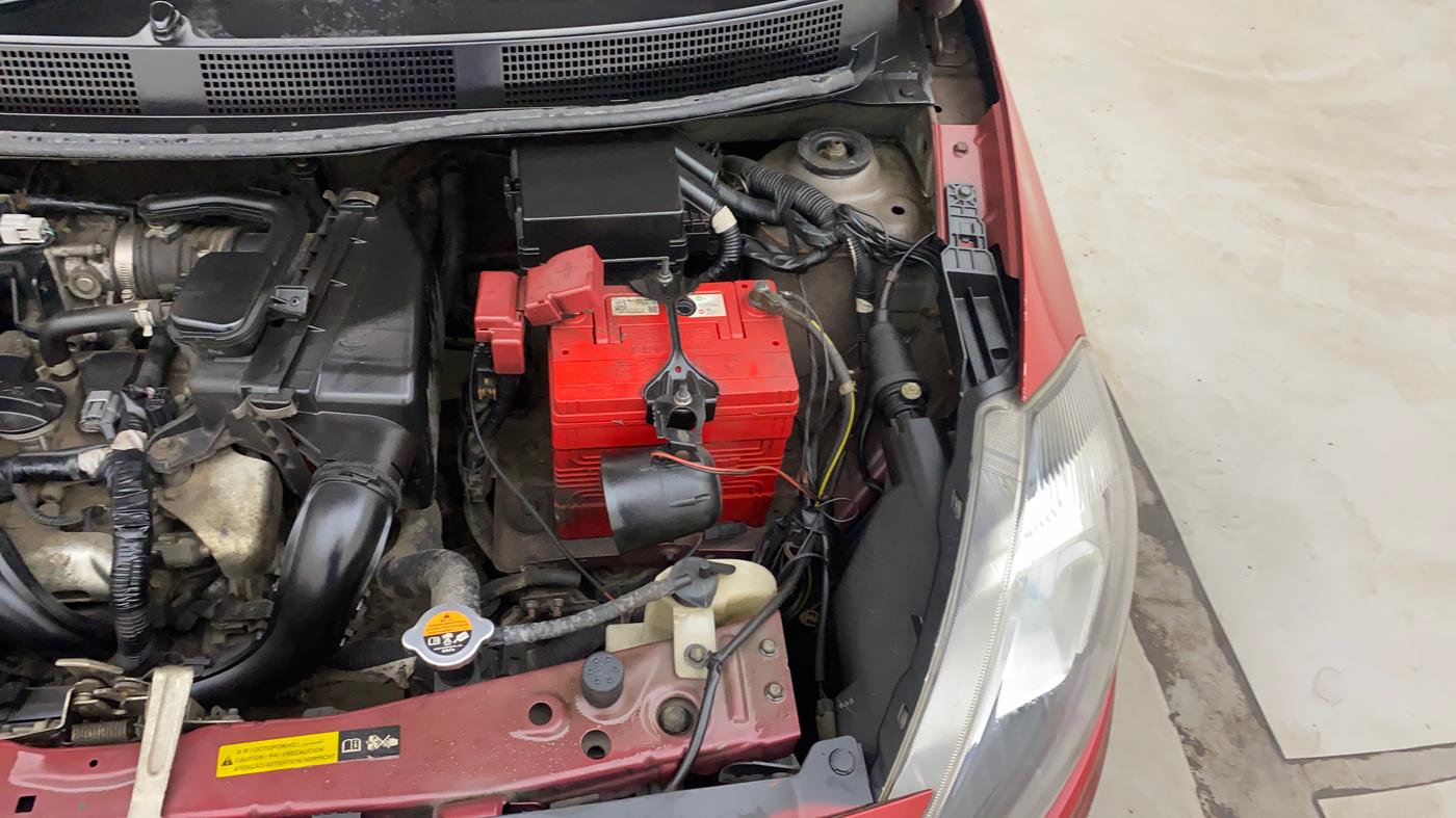 2014 Datsun Go T, Petrol, Manual, 25,363 km, Engine View - Left