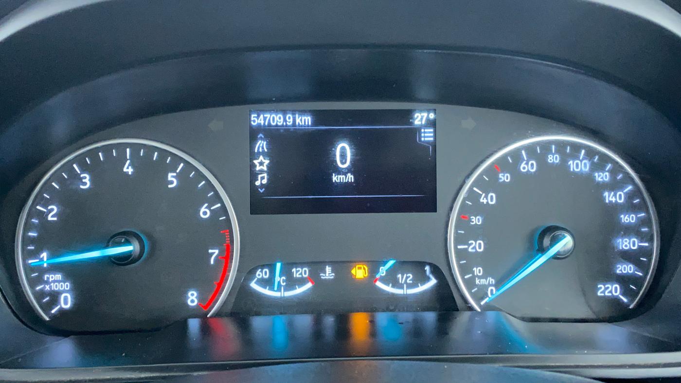 2018 Ford Ecosport 1.0 ECOBOOST TITANIUM SPORTS(SUNROOF), Petrol, Manual, 55,023 km, Odometer Image