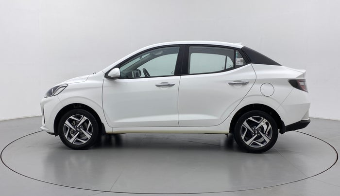 2021 Hyundai AURA SX 1.2 (O), Petrol, Manual, 7,356 km, Left Side
