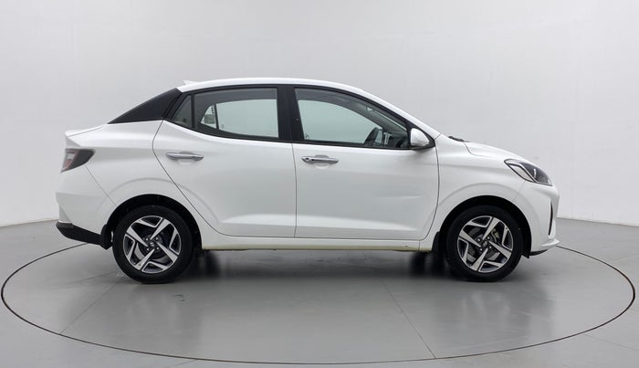 2021 Hyundai AURA SX 1.2 (O), Petrol, Manual, 7,356 km, Right Side View