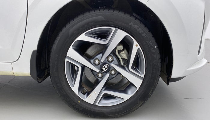 2021 Hyundai AURA SX 1.2 (O), Petrol, Manual, 7,356 km, Right Front Wheel