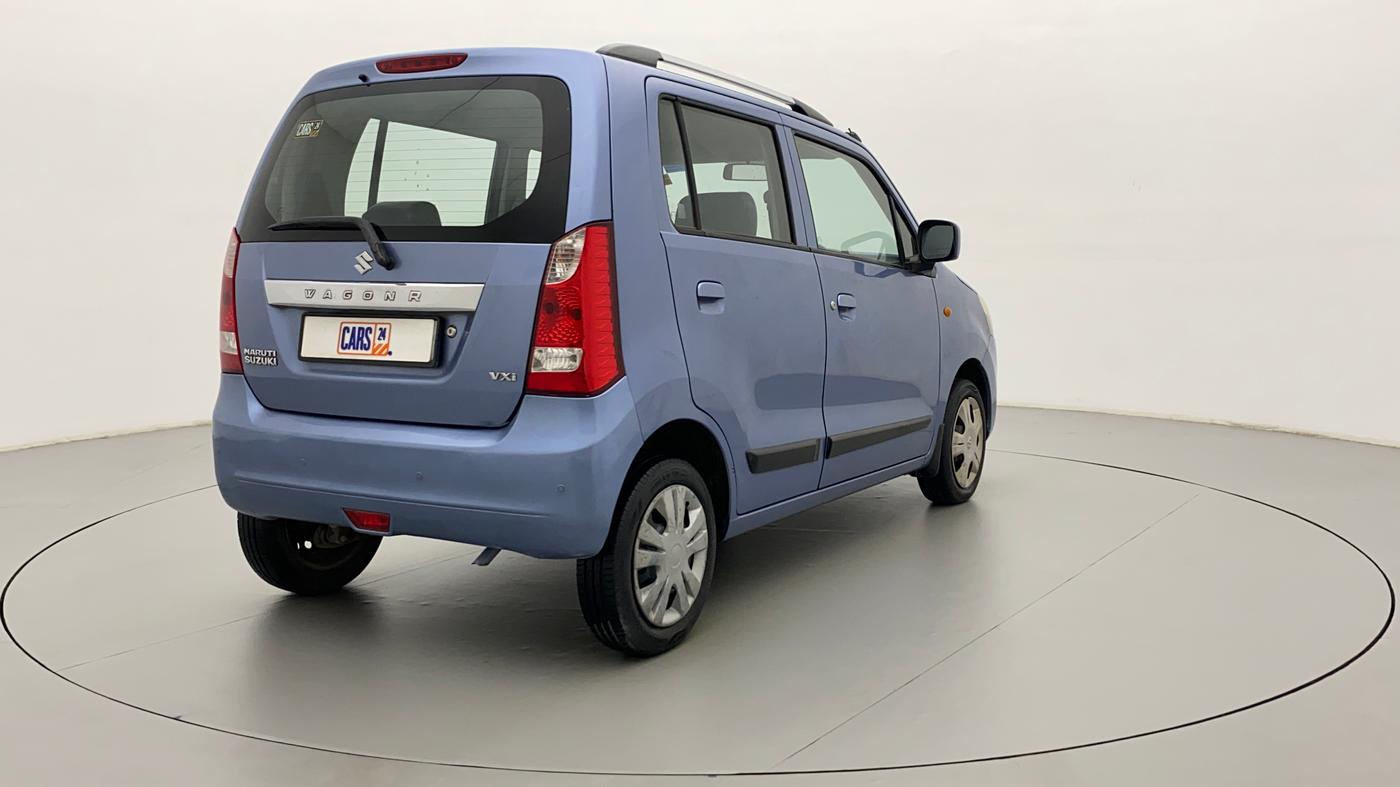 2012 Maruti Wagon R 1.0 VXI, Petrol, Manual, 50,802 km, Right Back Diagonal