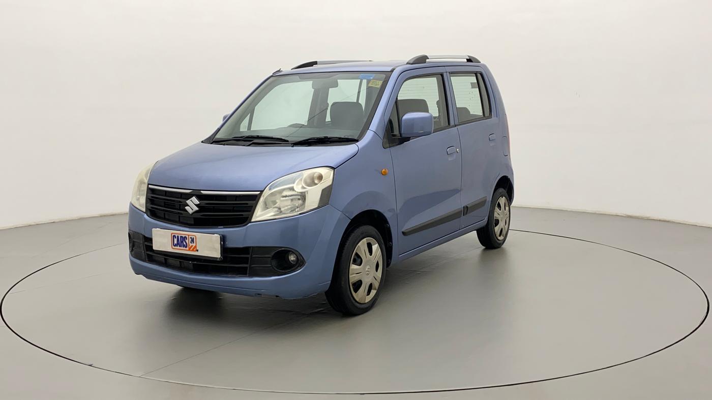 2012 Maruti Wagon R 1.0 VXI, Petrol, Manual, 50,802 km, Left Front Diagonal