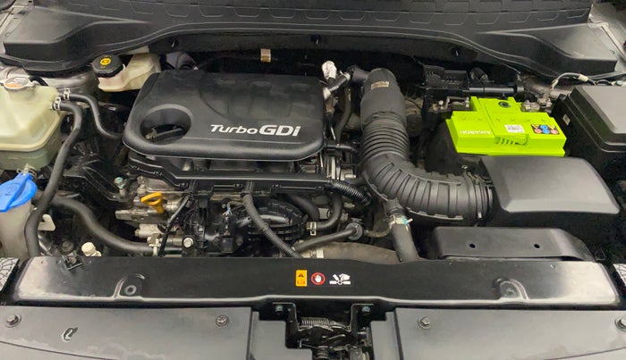 2020 KIA SONET HTX 1.0 IMT, Petrol, Manual, 47,182 km, Engine View