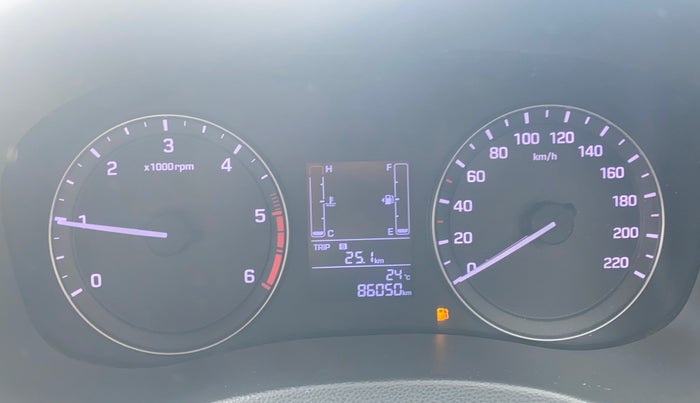 2016 Hyundai Creta SX 1.6 DIESEL, Diesel, Manual, 86,049 km, Odometer Image