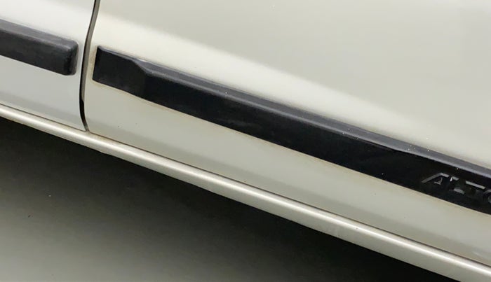 2011 Maruti Alto K10 LXI, Petrol, Manual, 47,287 km, Left running board - Slightly dented