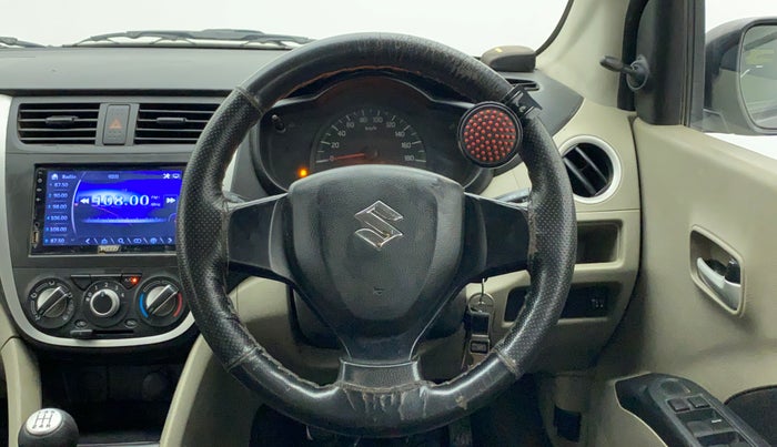 2015 Maruti Celerio VXI, Petrol, Manual, 80,029 km, Steering Wheel Close Up