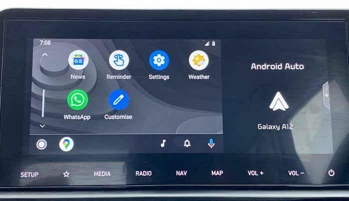 2020 KIA SONET GTX + 1.0 IMT, Petrol, Manual, 9,817 km, Touchscreen Infotainment System
