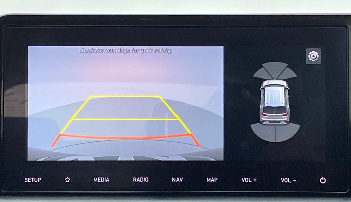 2020 KIA SONET GTX + 1.0 IMT, Petrol, Manual, 9,817 km, Parking Camera