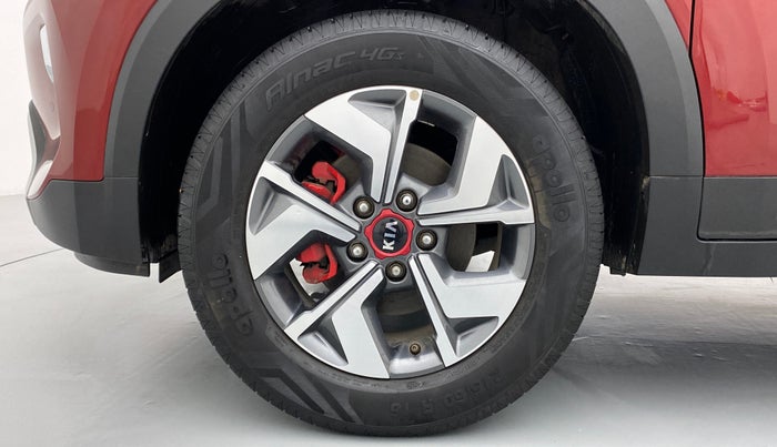 2020 KIA SONET GTX + 1.0 IMT, Petrol, Manual, 9,817 km, Left Front Wheel