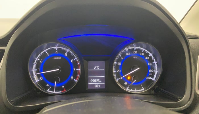 2019 Maruti Baleno DELTA PETROL 1.2, Petrol, Manual, 59,794 km, Odometer Image