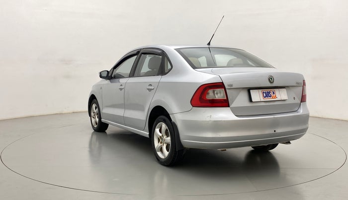 2012 Skoda Rapid ELEGANCE 1.6 TDI MT, Diesel, Manual, 81,566 km, Left Back Diagonal