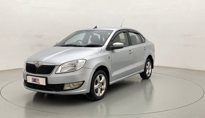 2012 Skoda Rapid ELEGANCE 1.6 TDI MT, Diesel, Manual, 81,566 km, Left Front Diagonal