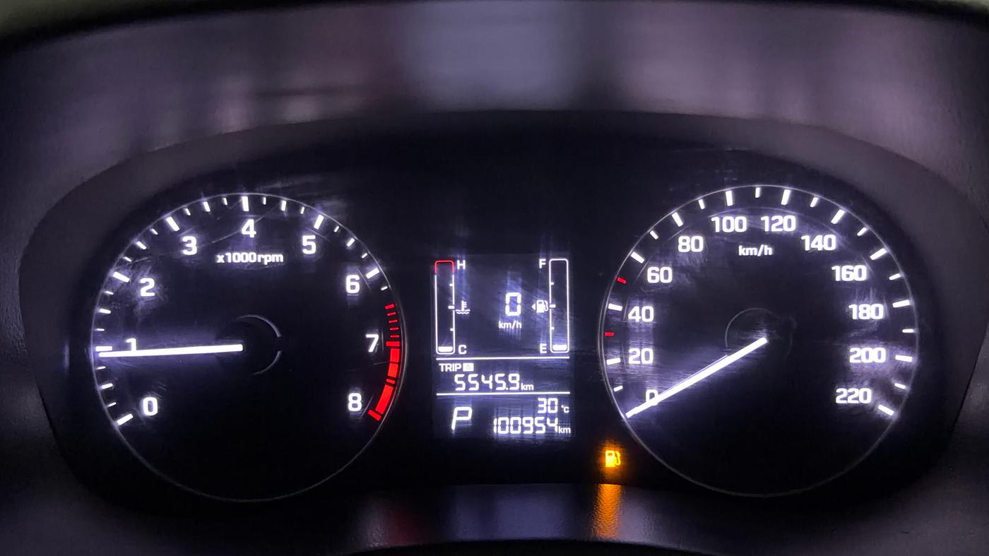 2016 Hyundai Creta SX PLUS AT 1.6 PETROL, Petrol, Automatic, 1,00,954 km, Odometer Image