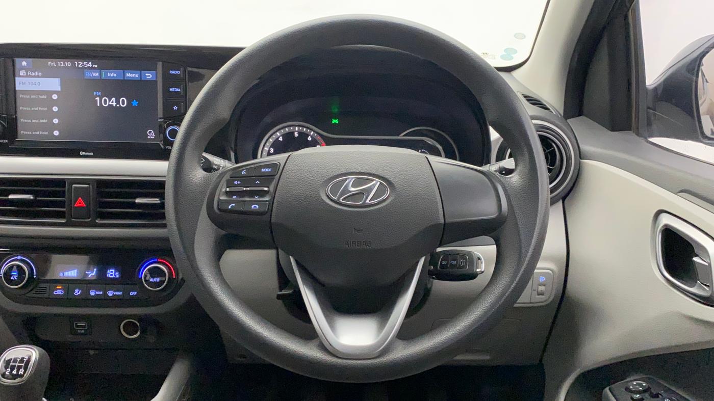 2021 Hyundai GRAND I10 NIOS SPORTZ 1.2 KAPPA VTVT, Petrol, Manual, 52,344 km, Steering Wheel Close Up