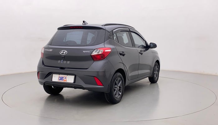 2021 Hyundai GRAND I10 NIOS SPORTZ 1.2 KAPPA VTVT, Petrol, Manual, 52,344 km, Right Back Diagonal