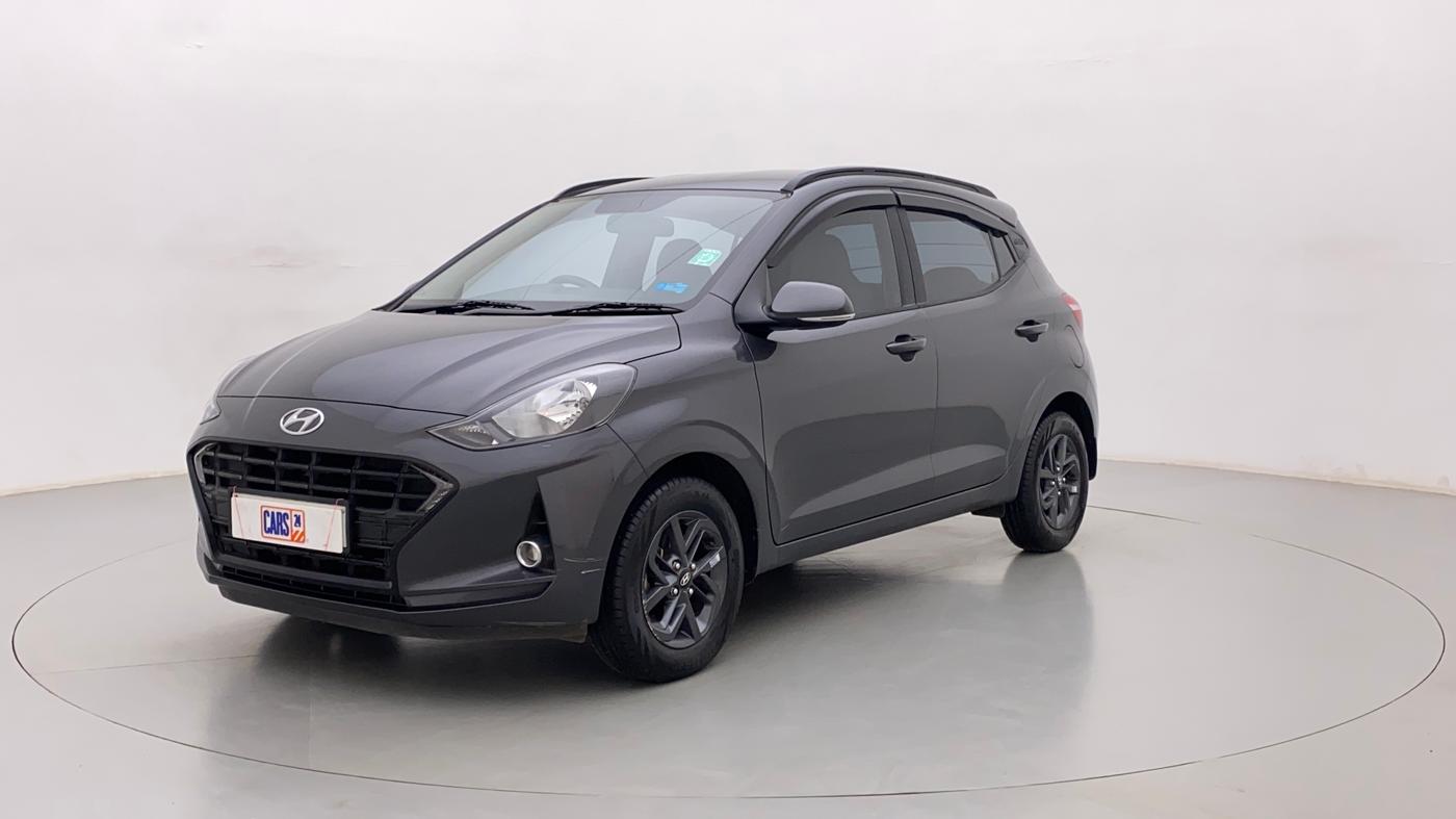 2021 Hyundai GRAND I10 NIOS SPORTZ 1.2 KAPPA VTVT, Petrol, Manual, 52,344 km, Left Front Diagonal