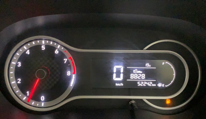 2021 Hyundai GRAND I10 NIOS SPORTZ 1.2 KAPPA VTVT, Petrol, Manual, 52,344 km, Odometer Image