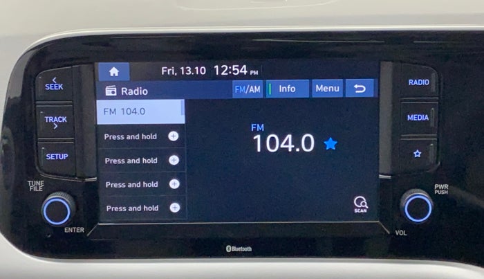 2021 Hyundai GRAND I10 NIOS SPORTZ 1.2 KAPPA VTVT, Petrol, Manual, 52,344 km, Infotainment System
