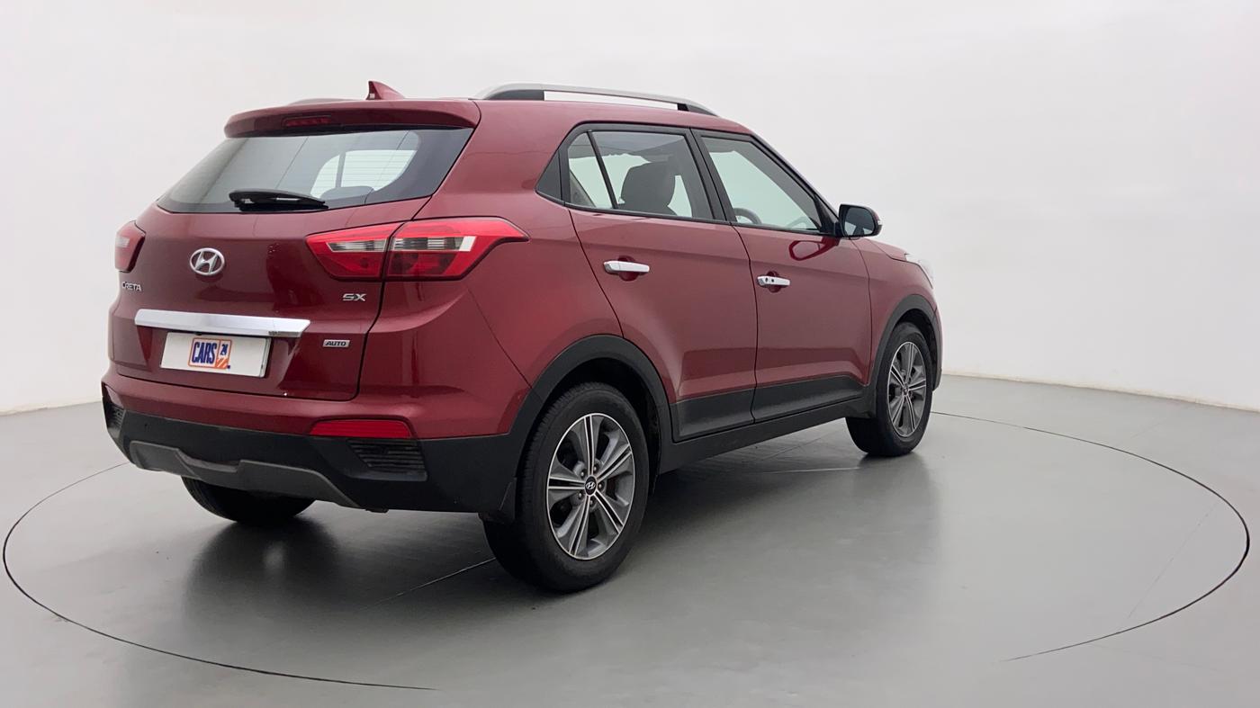 2018 Hyundai Creta 1.6 CRDI SX PLUS AUTO, Diesel, Automatic, 71,983 km, Right Back Diagonal