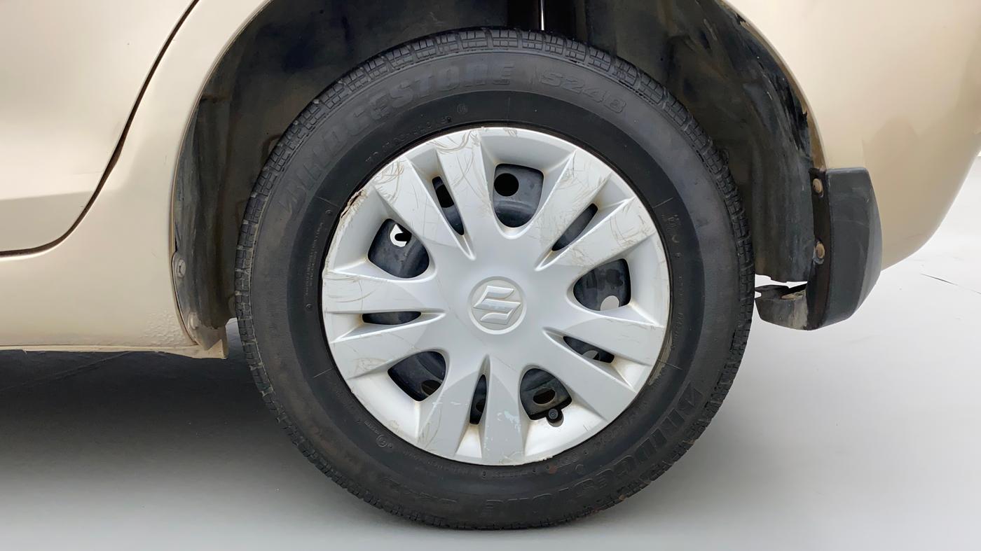 2012 Maruti Swift Dzire VXI, Petrol, Manual, 90,483 km, Left Rear Wheel