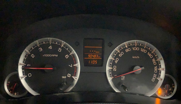 2012 Maruti Swift Dzire VXI, Petrol, Manual, 90,483 km, Odometer Image