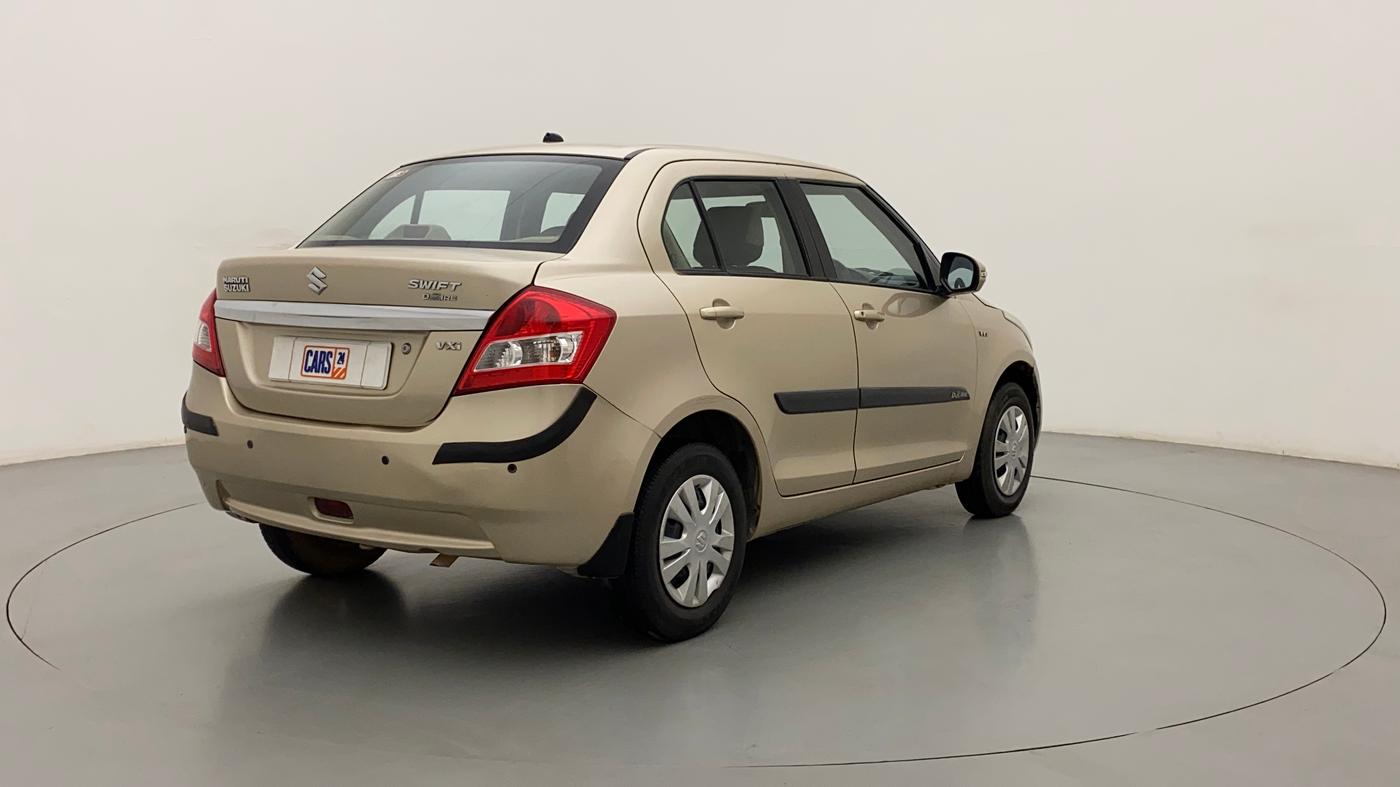 2012 Maruti Swift Dzire VXI, Petrol, Manual, 90,483 km, Right Back Diagonal