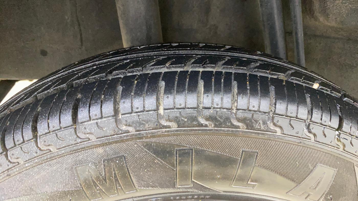 2018 Datsun Redi Go T(O) 1.0 AMT, Petrol, Automatic, 11,766 km, Right Rear Tyre Tread