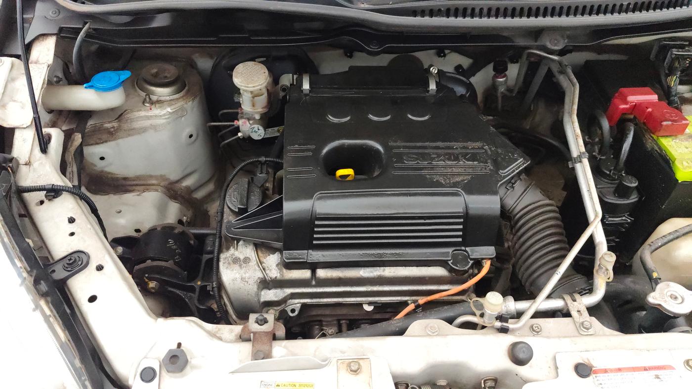 2016 Maruti Wagon R 1.0 VXI AMT, Petrol, Automatic, 28,834 km, Engine View - Right