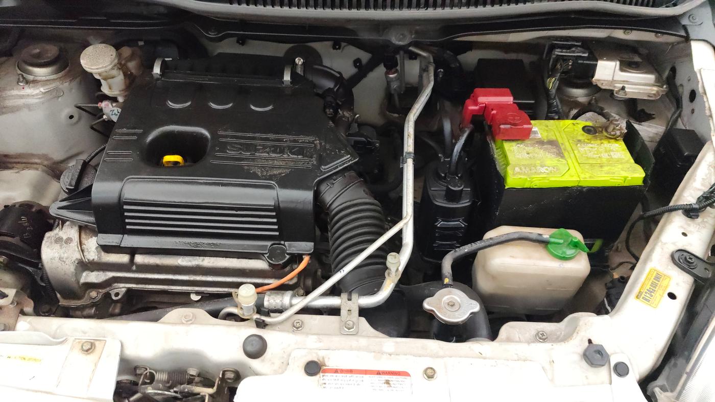 2016 Maruti Wagon R 1.0 VXI AMT, Petrol, Automatic, 28,834 km, Engine View - Left
