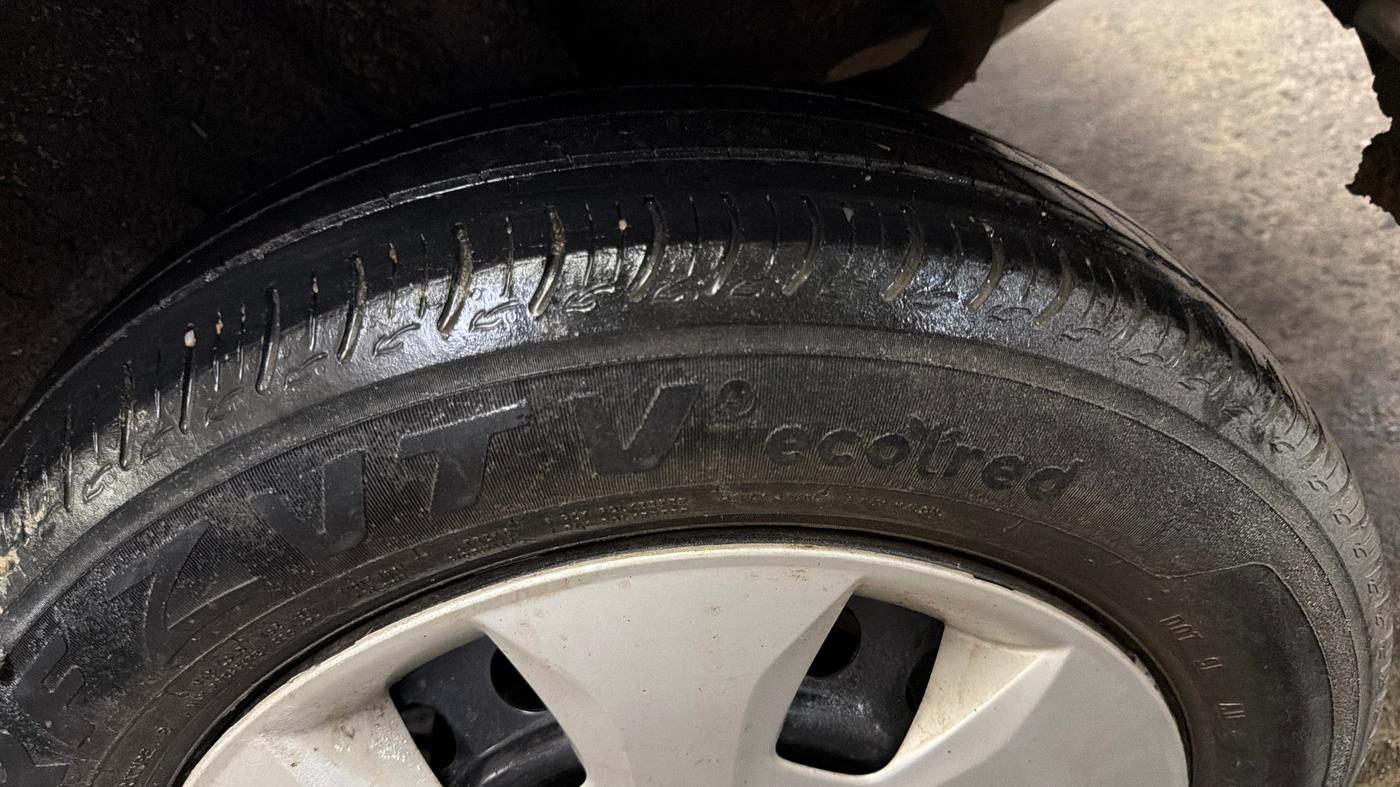2022 Maruti New Wagon-R VXI 1.0, Petrol, Manual, 34,503 km, Left Rear Tyre Tread