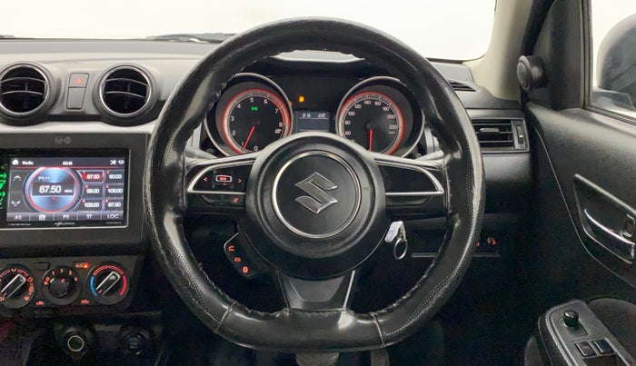 2018 Maruti Swift VXI AMT, Petrol, Automatic, 42,059 km, Steering Wheel Close Up