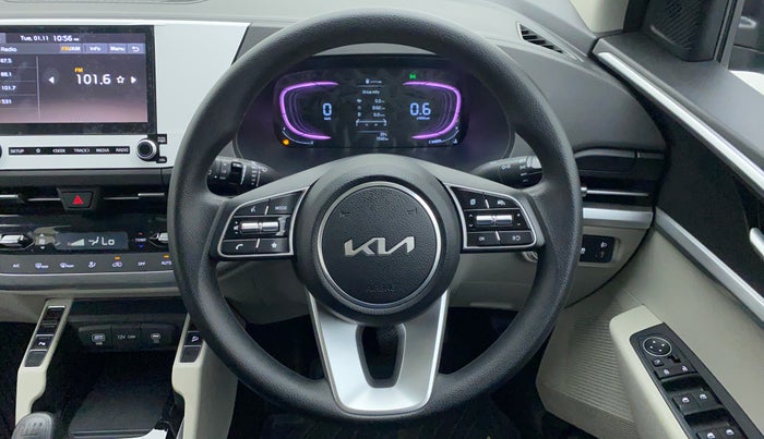 2022 KIA CARENS PRESTIGE PLUS 1.4G MT 7STR, Petrol, Manual, 1,574 km, Steering Wheel Close Up