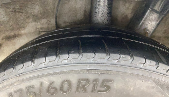 2021 Hyundai GRAND I10 NIOS ASTA 1.2 KAPPA VTVT, Petrol, Manual, 1,28,669 km, Left Rear Tyre Tread