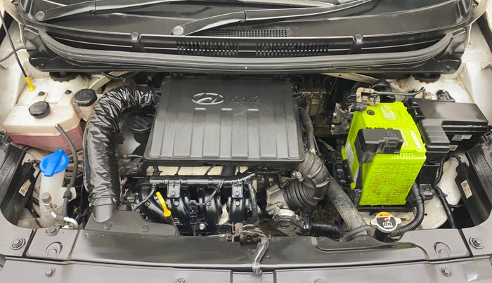 2021 Hyundai GRAND I10 NIOS ASTA 1.2 KAPPA VTVT, Petrol, Manual, 1,28,669 km, Engine View