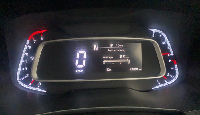 2020 KIA SONET GTX PLUS 1.0 IMT, Petrol, Manual, 41,767 km, Odometer Image