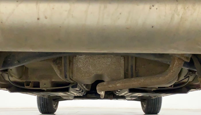 2018 Maruti Vitara Brezza ZDI+ DUAL TONE AMT, Diesel, Automatic, 38,827 km, Rear Underbody