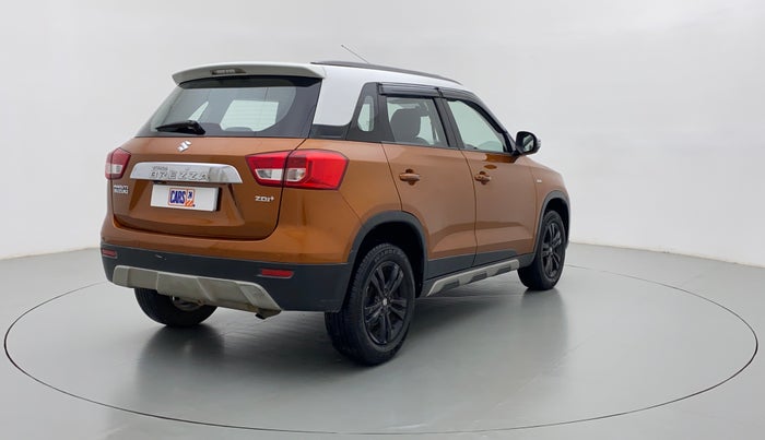 2018 Maruti Vitara Brezza ZDI+ DUAL TONE AMT, Diesel, Automatic, 38,827 km, Right Back Diagonal