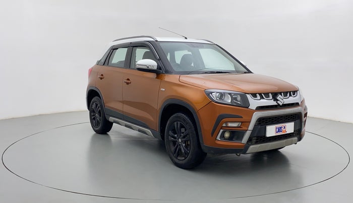 2018 Maruti Vitara Brezza ZDI+ DUAL TONE AMT, Diesel, Automatic, 38,827 km, Right Front Diagonal