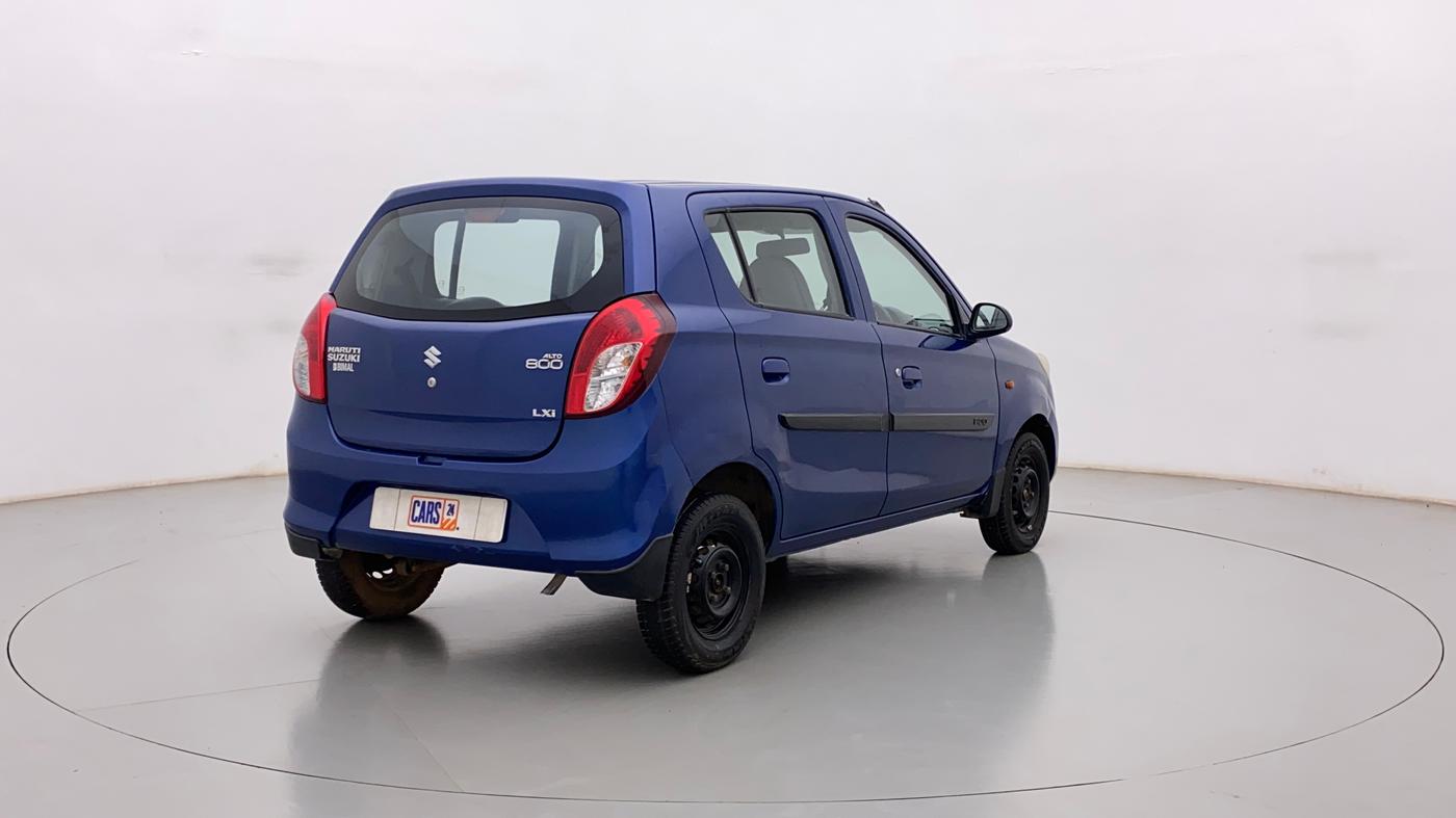 2013 Maruti Alto 800 LXI, Petrol, Manual, 99,427 km, Right Back Diagonal
