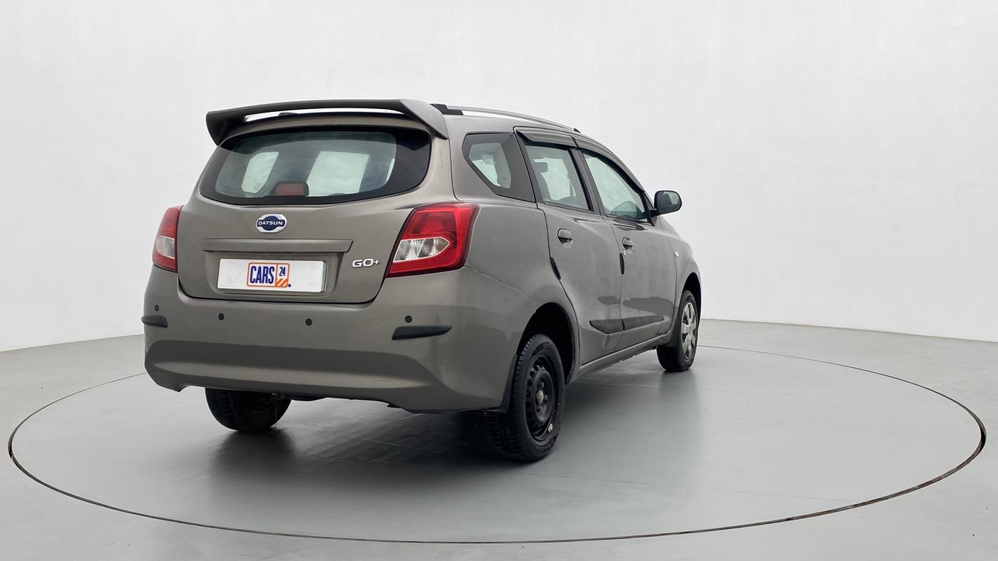 2018 Datsun Go Plus T, Petrol, Manual, 27,977 km, Right Back Diagonal