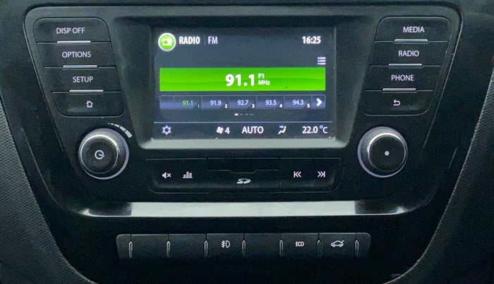 2018 Tata TIGOR XZ (O) PETROL, Petrol, Manual, 21,997 km, Infotainment System