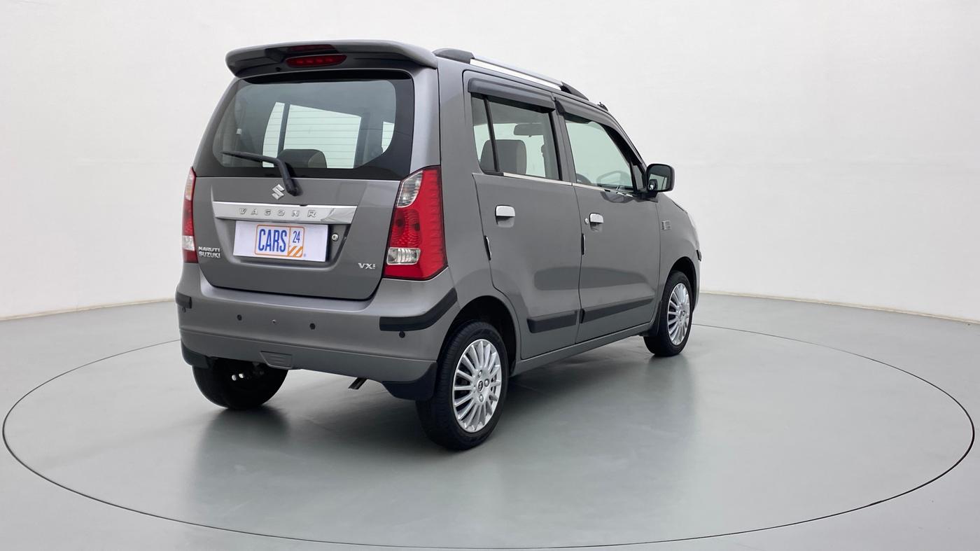 2018 Maruti Wagon R 1.0 VXI OPT, Petrol, Manual, 24,122 km, Right Back Diagonal