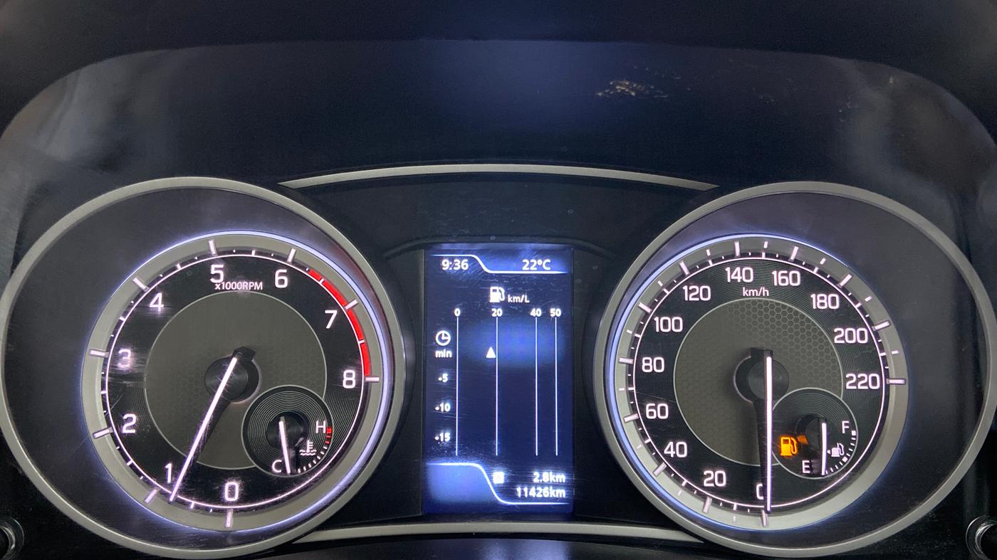 2022 Maruti Dzire ZXI Plus, Petrol, Manual, 11,425 km, Odometer Image