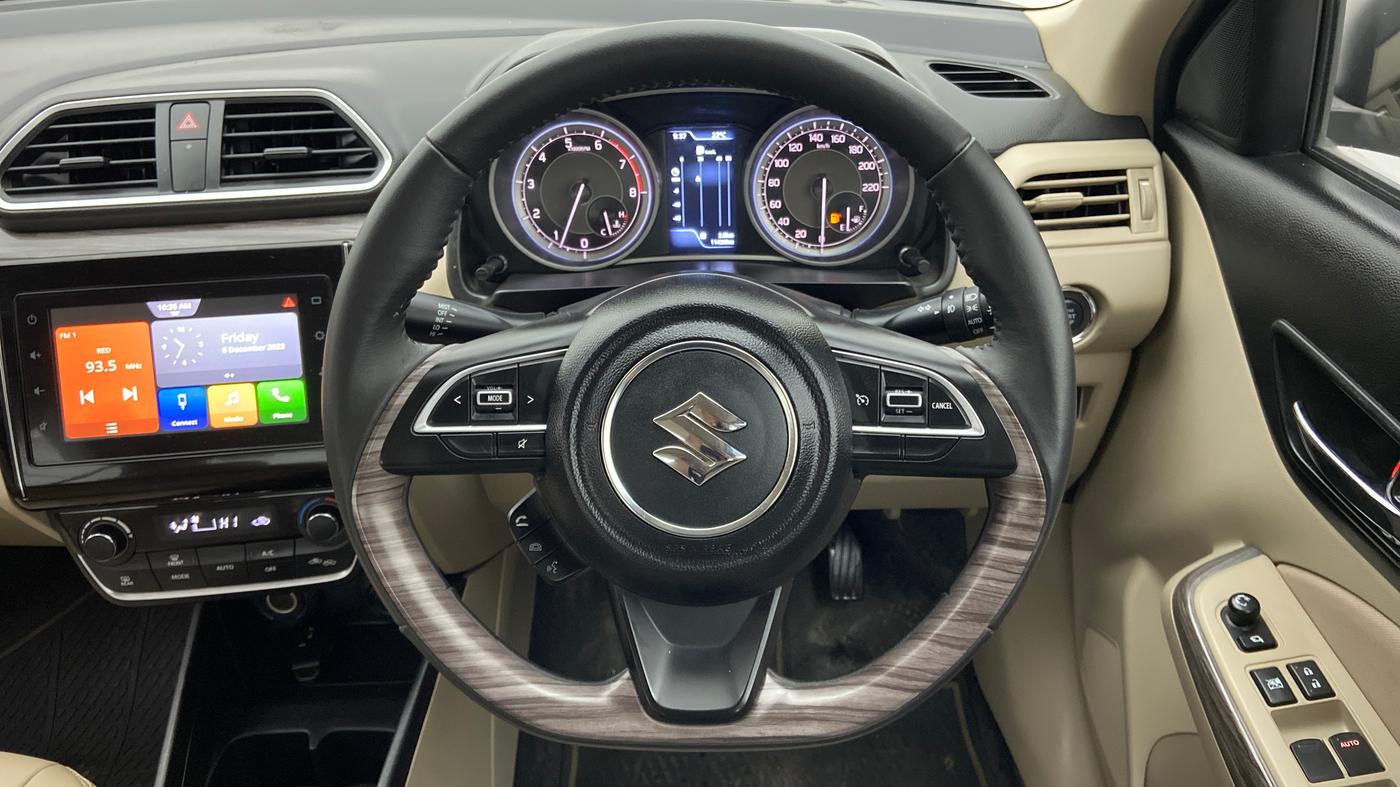 2022 Maruti Dzire ZXI Plus, Petrol, Manual, 11,425 km, Steering Wheel Close Up