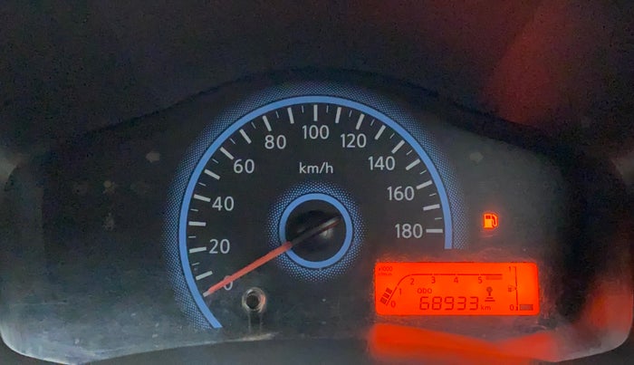 2019 Datsun Redi Go T (O), Petrol, Manual, 68,933 km, Odometer Image