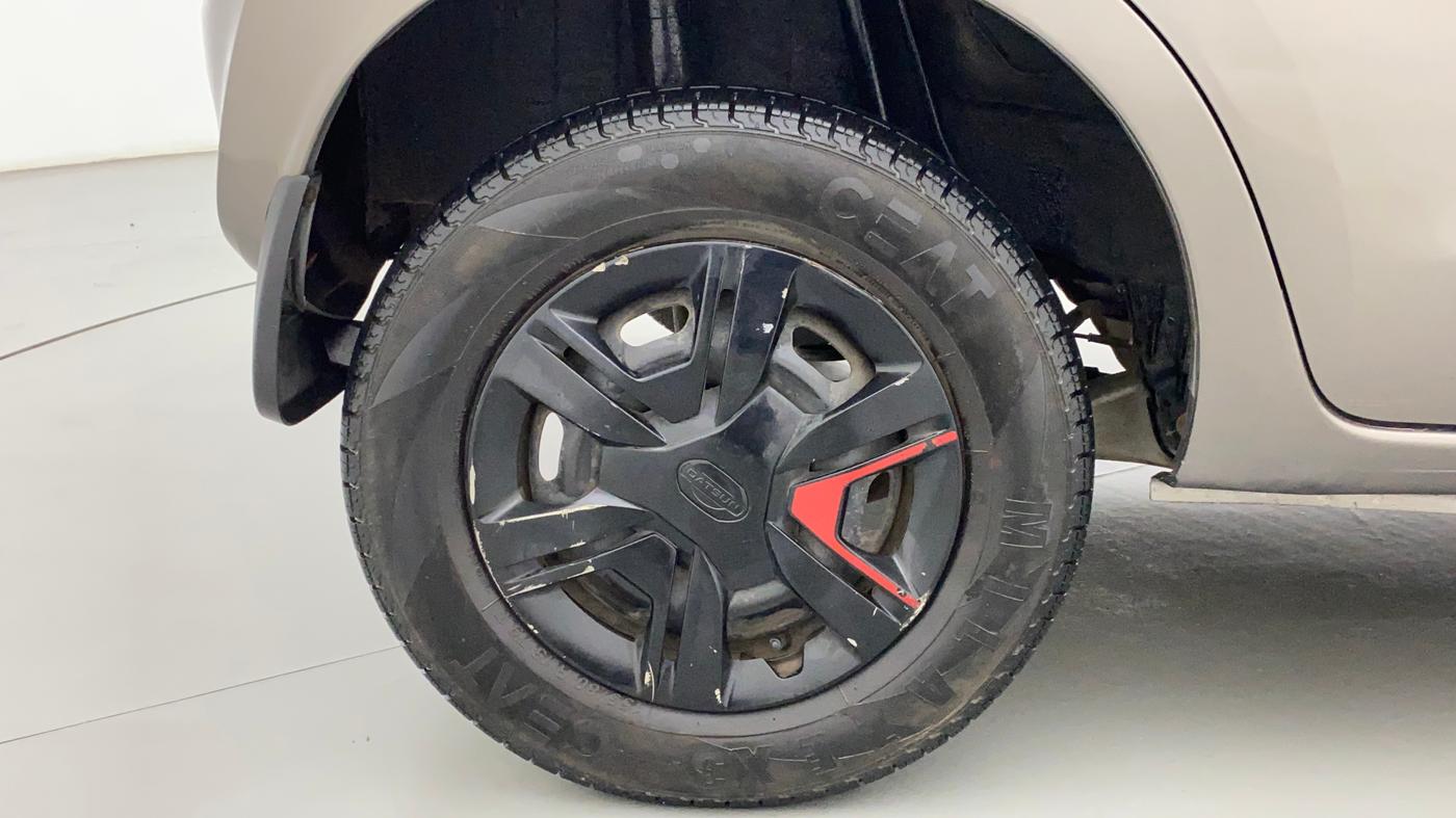 2019 Datsun Redi Go T (O), Petrol, Manual, 68,933 km, Right Rear Wheel